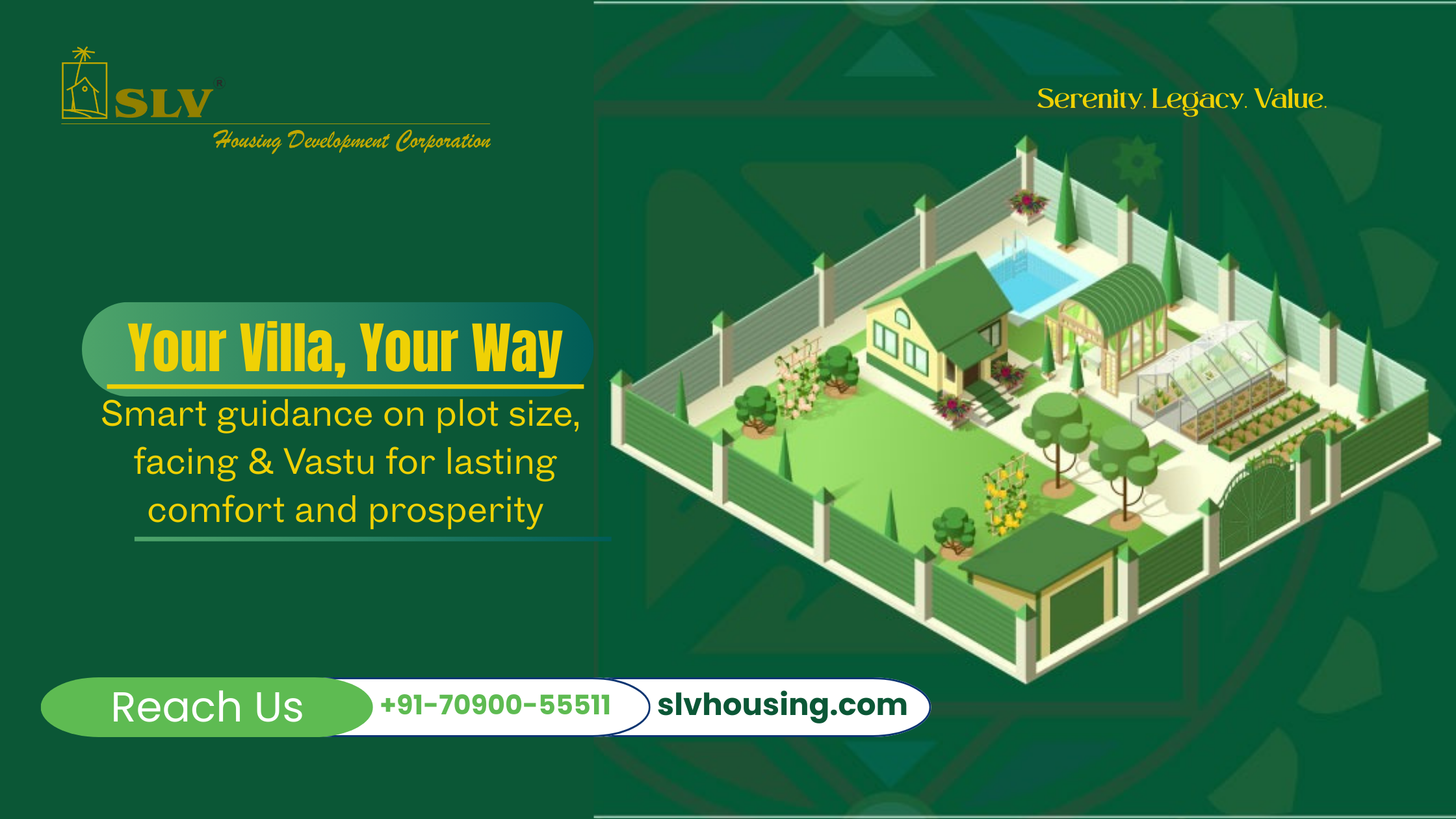 Choosing the Right Plot Size, Facing & Vastu for Dream Villa Plots in Bengaluru – SLV Housing